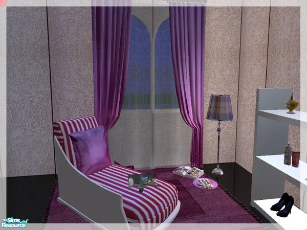 Sims 2 — PROMISE bedroom - curtains by kibanahnah — new mesh set! enjoy!