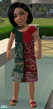 Sims 2 — Colors of the world. by lacey2408 — Well, Actually. This is a fabric of India. And the sim is very cute :P And i