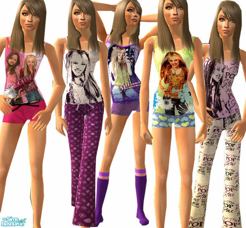 Sims 2 — Hannah Montana by theplayanita — For female teen sims Enjoy!