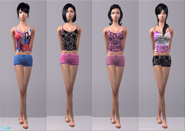 Sims 2 — Adorable Undies for Adults & Young Adults II by sosliliom — *underwears & sleepwears*