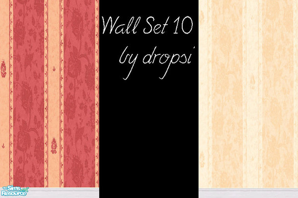 Sims 2 — S2LB - Striped Walls - Set 10 by Dropsi1986 — **ENJOY**