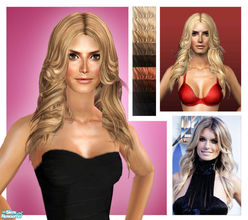 Sims 2 — Angelic by ChazDesigns — A sexy supermodel-esque hair style. 9 Colours, binned and animated. Credit goes to