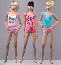 Sims 2 — Adorable Undies for Teens III by sosliliom — *underwears & sleepwears*