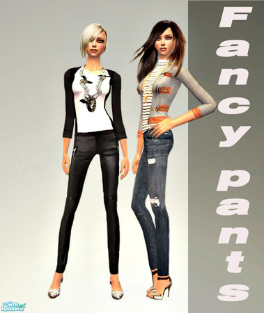 Sims 2 — Fancy pants by H76CXL — Pants