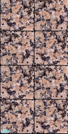 Sims 2 — Black w Creme Marble Collection - Black W Creme Marble Wall by robbyngirl — More marble for your bath. Enjoy!