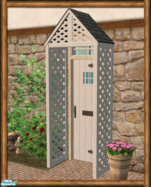 The Sims Resource Cottage Porch Mesh