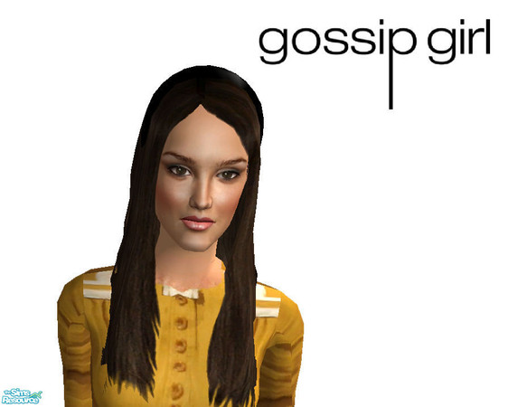 Sims 2 — A set of Blair Waldorf\'s headbands - Black by ancsie18 — Cute headband as seen on Blair Waldorf (Leighton