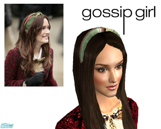 Sims 2 — A set of Blair Waldorf\'s headbands - Fashionista by ancsie18 — Cute headband as seen on Blair Waldorf (Leighton