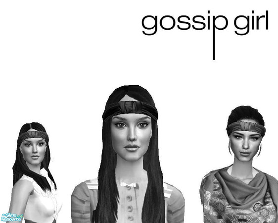 Sims 2 — A set of fashionista satin headwarmers - MESH by ancsie18 — A set of fashionista satin headwarmers.