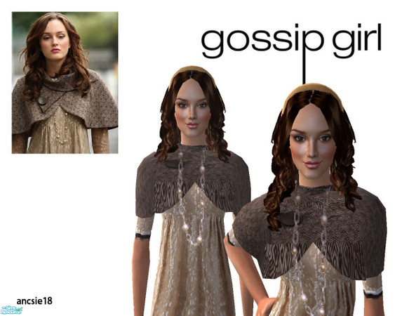 Sims 2 — Blair Waldorf\'s golden headband by ancsie18 — A super golden headband as seen on Blair Waldorf (Leighton
