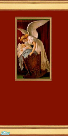 Sims 2 — Angel 1 by katalina — I made these angel walls and matching solid walls for my good friend JCIssette