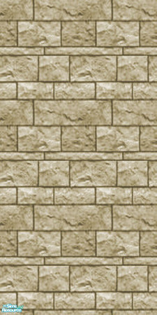 Sims 2 — Brick Tan by katalina — Nice textured brick in assorted colors, Enjoy!