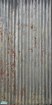 Sims 2 — Corrugated Iron Barn Wall 1 by selina012 — I needed to create some tin walls for my Australian barn so I thought