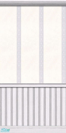 Sims 2 — Blue Floral Walls 06 by TKayO by TKayO — Pretty blue floral wallpaper.