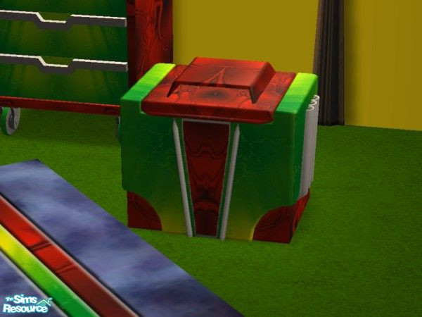 Sims 2 — TC104 - Vroom Bedroom Recolour -toy box by selina012 — Made for the texture challenge 104