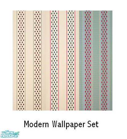 Sims 2 — Modern Wallpaper Set by thekewlestnerd — Some new, modern wallpapers for your sims to enjoy!