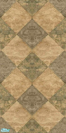 Sims 2 — Olive Green Marble Walls & Floors Set - Wall 01 by Sheera — Part of my Olive Green Marble Walls & Floors