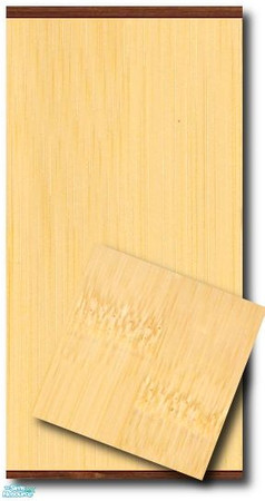 Sims 2 — Light Wood by shiv. — Wall & floor in light wood. Cost: wall: 2 simoleons floor: 2 simoleons ;p