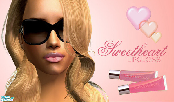 Sims 2 — Sweetheart Gloss - Snow Berry by 06bek — 