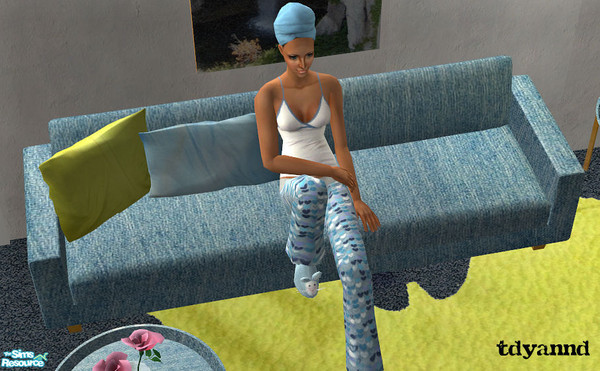 Sims 2 — TC 125 Living Room 12 Recolor - Sofa by tdyannd — My TC 125 textures on a great mesh by Jope at Simply Styling.