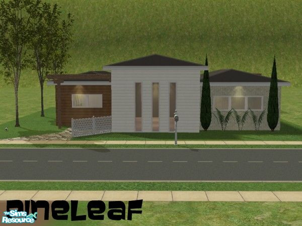 Sims 2 — pineleaf by Thefox18 — pineleaf has 2 bedrooms,2 bathrooms,living & dinning area,spa
