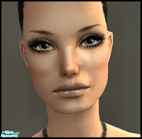 Sims 2 — CONTACT LENS SET 01 > GREEN by KalmanKukka — Four various colours. No mesh needed.