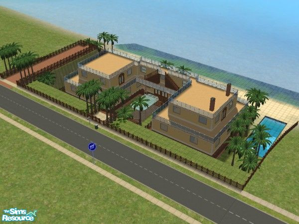 Sims 2 — 240 Cresent Beach Way by simscrazeeanimegrl95 — Looking for a beautiful beach view of the perfect ocean? This