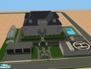 Sims 2 — small mansion by monk9193 — this is a small mansion i mad and quite like so i thought i\'d share not sure on the