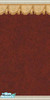 Sims 2 — 34252lmr-crimsuebdr0002 by woodsprite — This crimson suede wallcovering with formal gold swag border and light