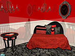 Sims 2 love bed