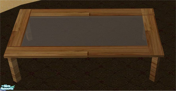 Sims 2 — Midlands TC 121 Modern Pattern Livingroom Set - Coffee Table by midland_04 — 