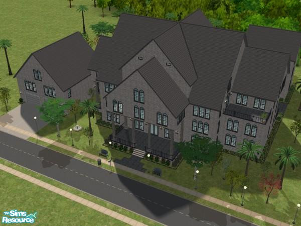 2 — Madison Shores Forrester Estate by Madisim — In the middle of 'estate row' sits this huge home, Custom designed,