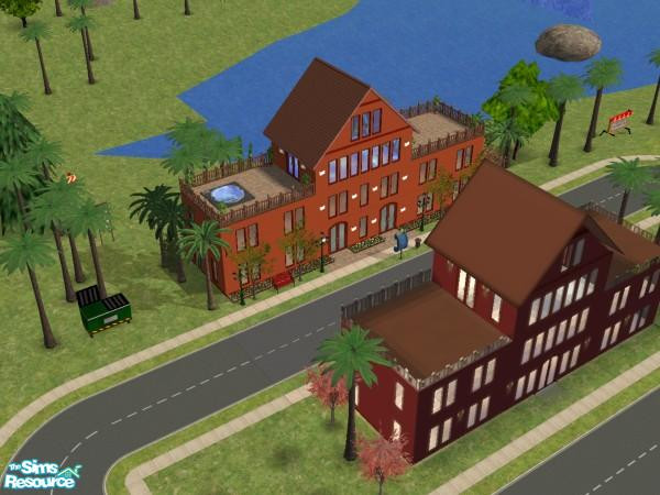 2 — Madison Shores Lot 46 by Madisim — Madison's beachfront bar !!! The 'hot' spot in town ! Open 24/7 for your simmies