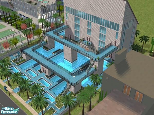 2 — Madison Shores Lot 36 by Madisim — The new Aquatic Center now open! Several levels of fun and sun! Great at night! 4