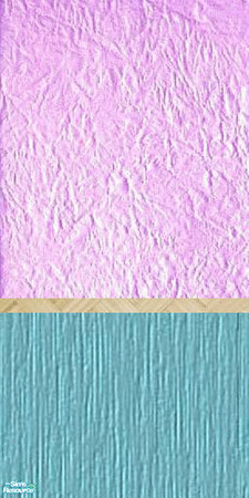 Sims 2 — tams tc 127 set 1 - Tams Wall 1 For Tc 127 by tambriah — pink textured top with blue textured bottom &