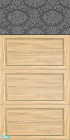 Sims 2 — IR Office Birch Recolor - Wallpaper 04 by Murano — Birch/grey wallpaper.