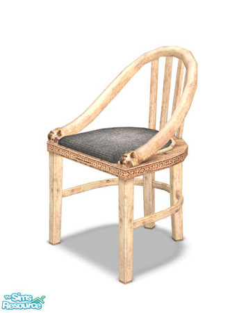 Sims 2 — IR Office Birch Recolor - Chair by Murano — Birch recolor of the IR Office chair.