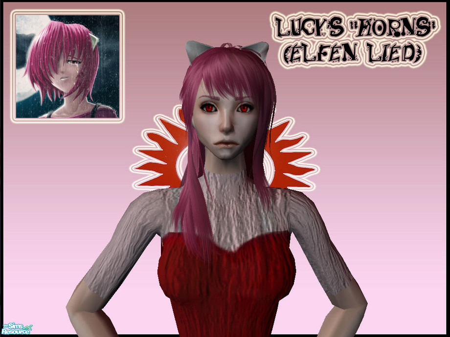 The Sims Resource - Lucy\'s Horns from Elfen Lied
