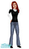 Sims 1 — School Days by frisbud — Based on an outfit worn by my daughter. Head not included. All 3 skintones plus pale