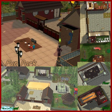 Sims 2 — Fun Park by ladyoscar1898 — Hello I am Akia SimsImo a estate broker. This is the new Fun Park in the