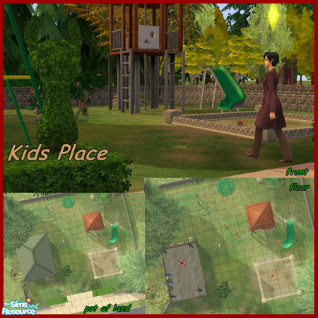 Sims 2 — Kids Place by ladyoscar1898 — Hello I am Akia SimsImo a estate broker. This is the new Kids Place in the