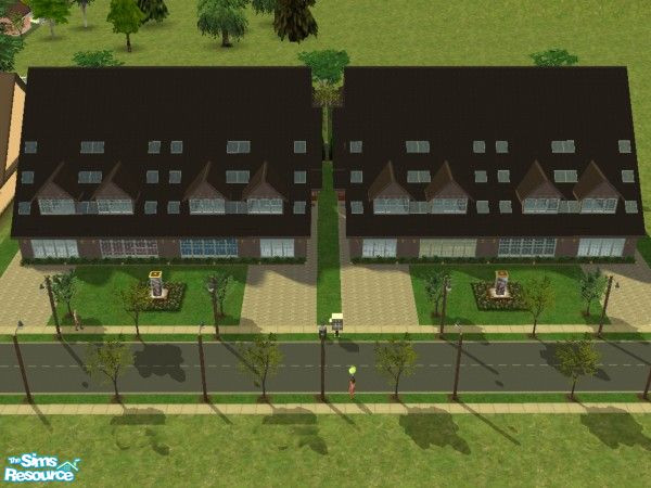 Sims 2 — Riverstone by squeakers — Large 2 bedroom, 2 bathroom apartment homes,with an open floor plan, plenty of closets