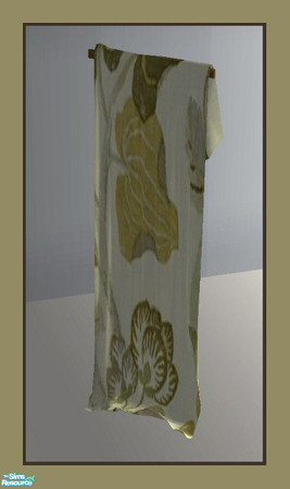 Sims 2 — Merel Bedroom Curtain recolour by Angela — A nice wooden bedroom with Greenish accentcolours, hopefully your
