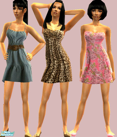 Sims 2 — Casuals by theplayanita — Dresses For teen female sims 