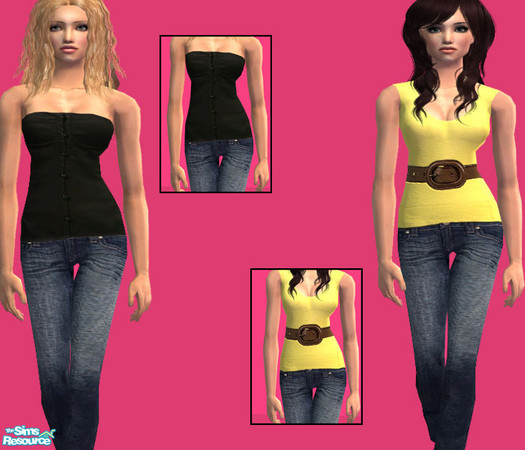 Sims 2 — Casual In Denim by ~Bec~ — Casual In Denim Nice Outfits for any occassion 