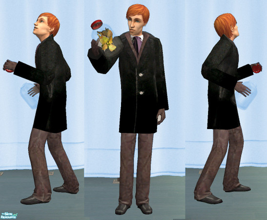 Sims 2 —  by Tanchi — Modern and fashion coat in formal style for adult, young adult and seniors
