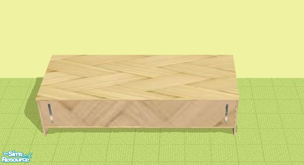 Sims 2 — TC 127 Recolor of Cube Bedroom - Coffeetable by susilein — Part of the TC 127 recolor of mirake\'s Cube bedroom.
