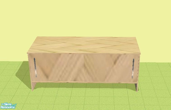 Sims 2 — TC 127 Recolor of Cube Bedroom - Sideboard by susilein — Part of the TC 127 recolor of mirake\'s Cube bedroom.