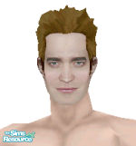 Sims 1 — Edward Cullen by frisbud — Edward Cullen, as portrayed by actor Robert Pattinson, from the movie Twilight. Pale