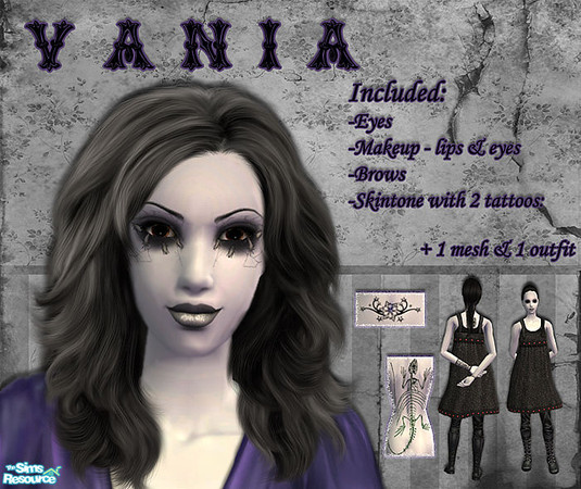 Sims 2 — Vania by Elena. — Enjoy!
